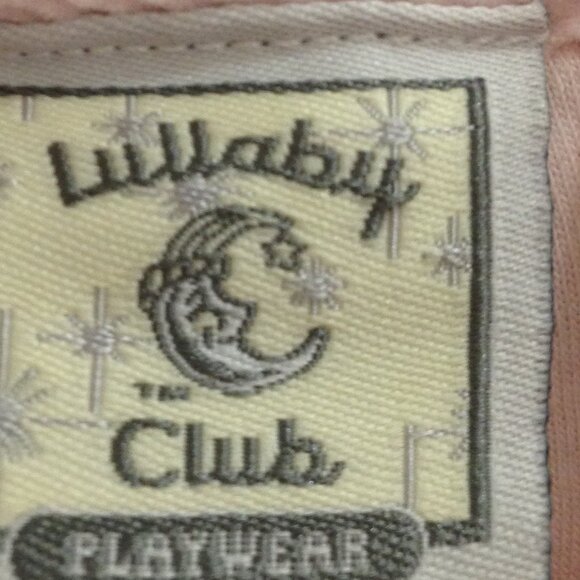 Lullaby Club Thick Corduroy One Piece Romper Soft Pink 12 Months - Picture 4 of 5